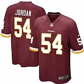 Nike Men & Women & Youth Redskins #54 Jordan Red Team Color Game Jersey,baseball caps,new era cap wholesale,wholesale hats